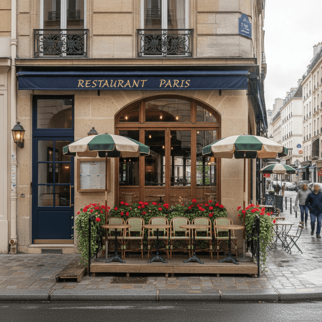 Restaurant 30 couverts à Paris