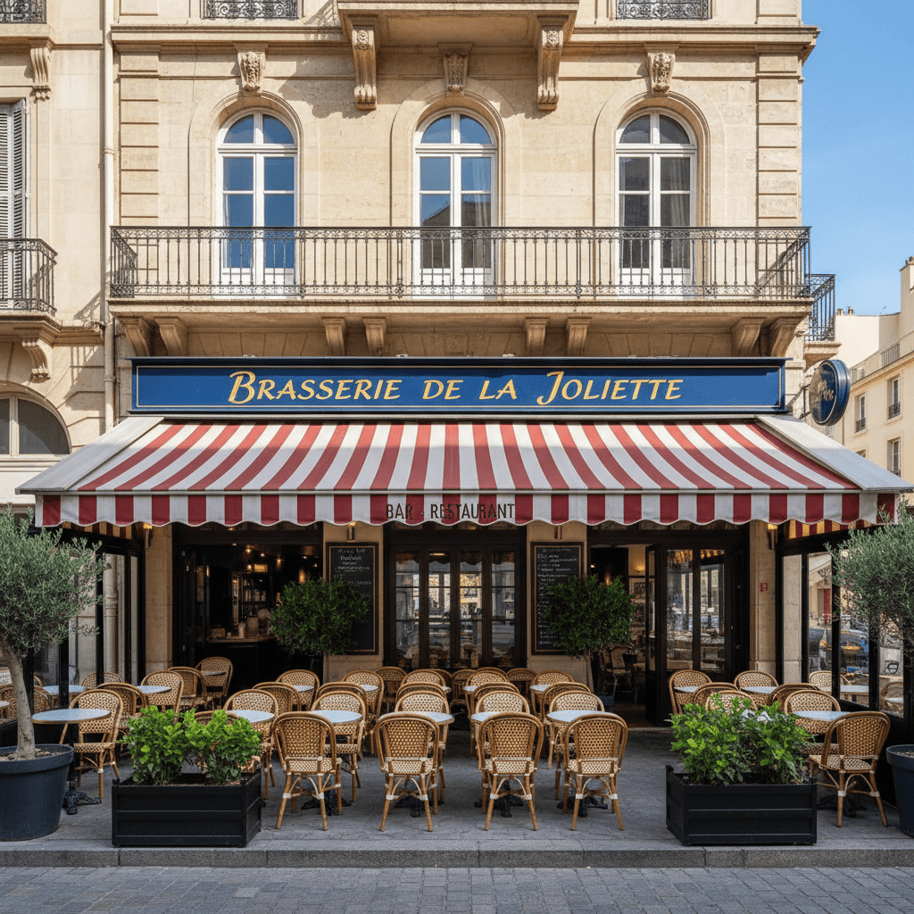 Bar-brasserie 140m² à Marseille : terrasse - licence IV