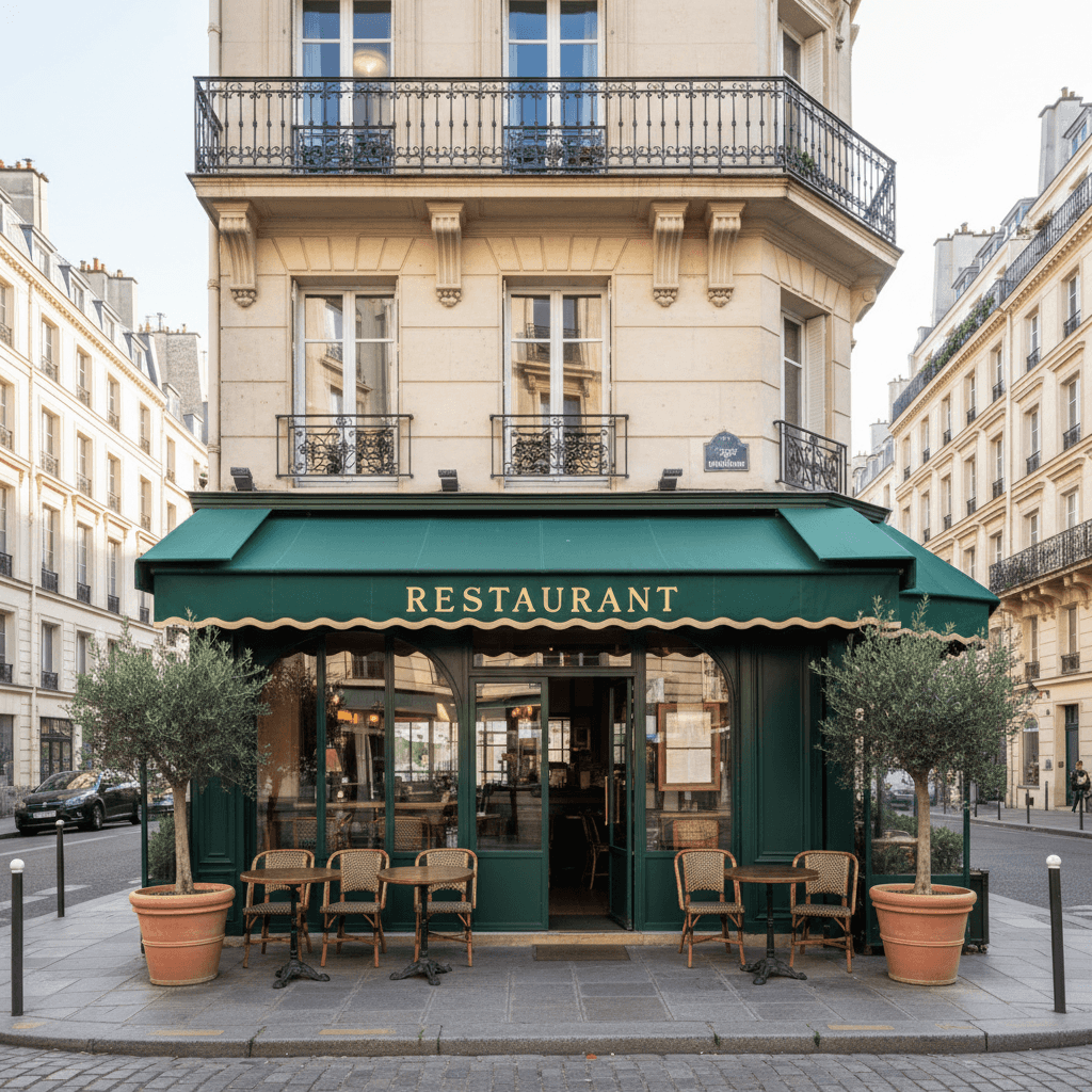 Restaurant 74m² à Paris : extraction - cuisine équipée