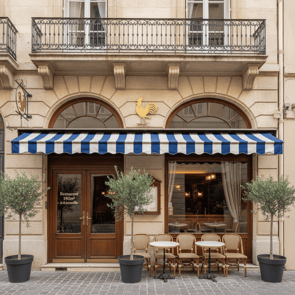 Restaurant 190m² à Marseille : extraction - cuisine équipée