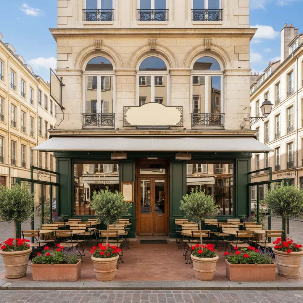 Restaurant à Lyon : terrasse - licence IV