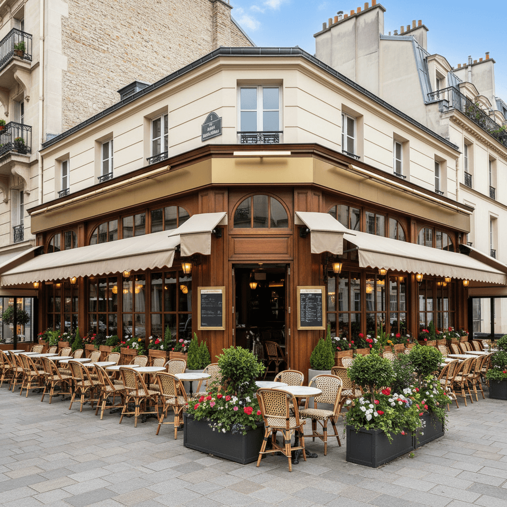 Restaurant avec terrasse à Paris – 156 m²