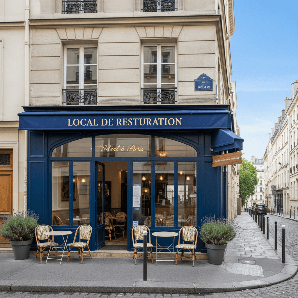 Restauration sans nuisance (Pas de conduit, réchauffage) 34m² à Paris