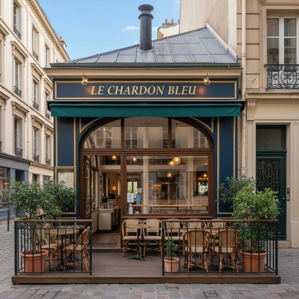 Restaurant 80m² à Lyon : terrasse - extraction