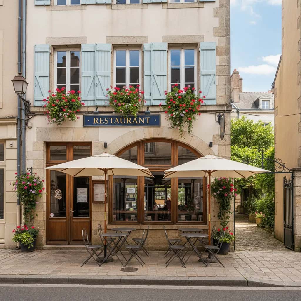 Restaurant 60m² à Nantes : terrasse - licence IV