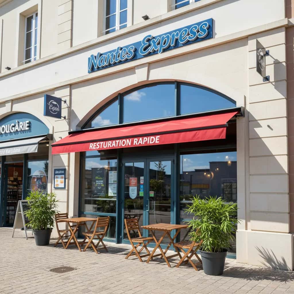 Fast-food 77m² à Nantes : licence IV - extraction