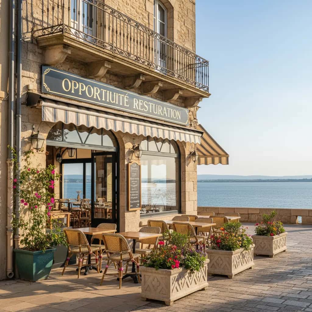 Restaurant à Montpellier : terrasse - extraction