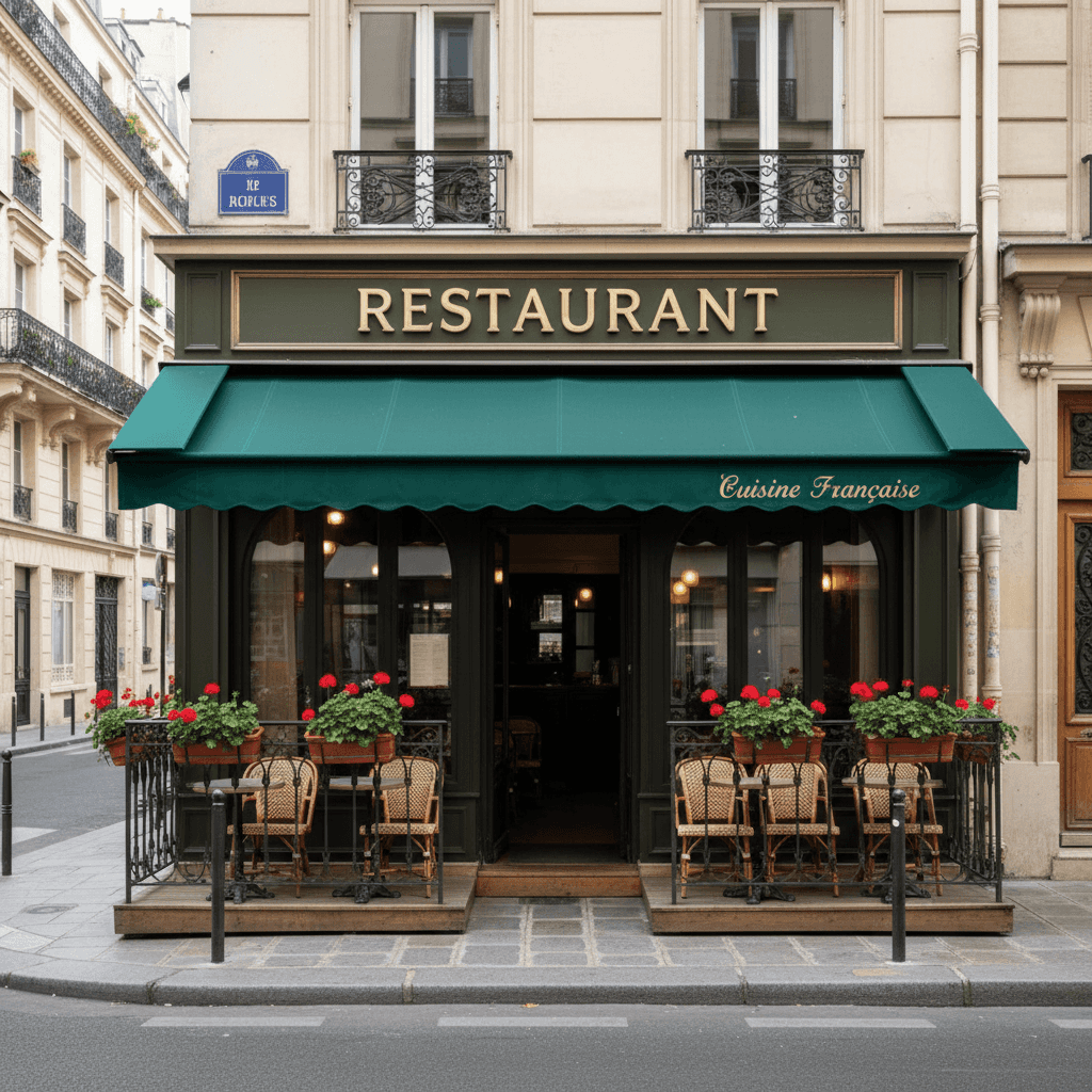 Restaurant 20 couverts à Paris : extraction