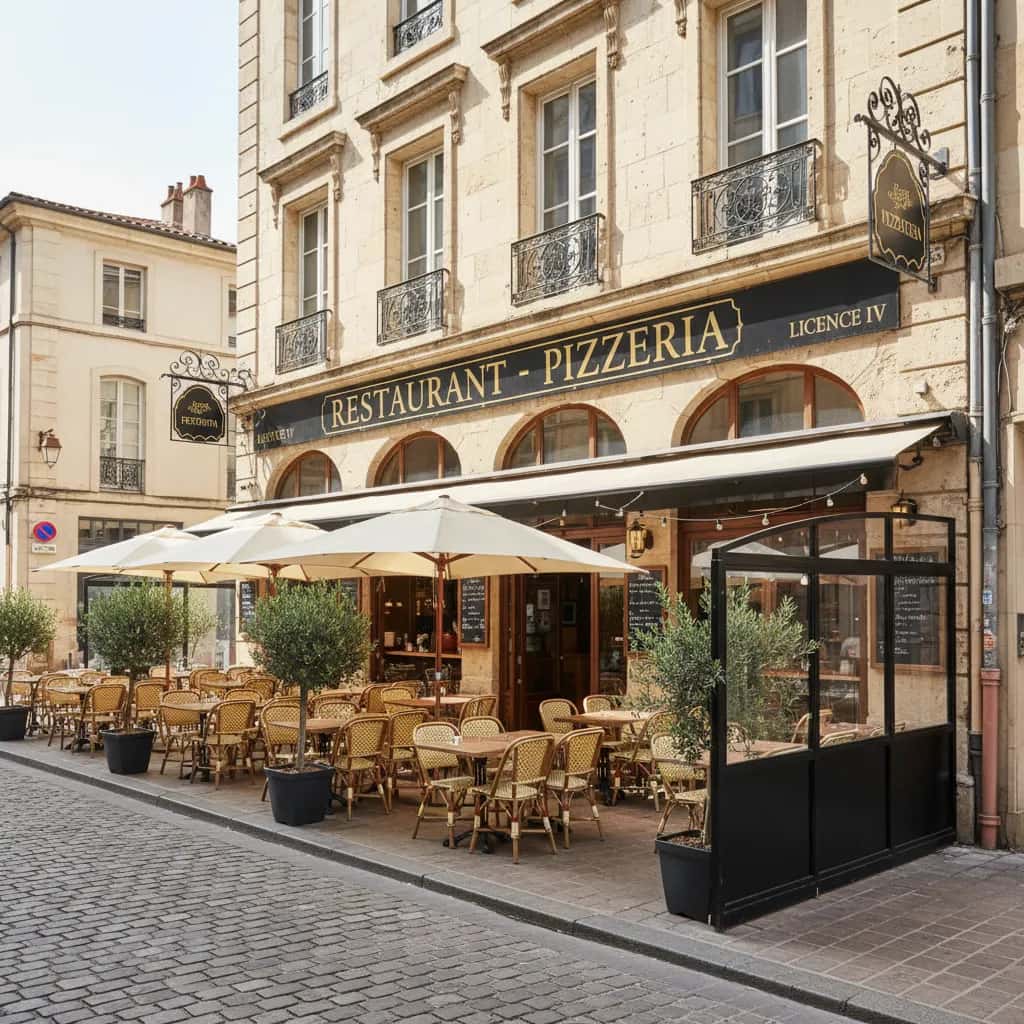 Restaurant 200m² à Montpellier : terrasse - licence IV