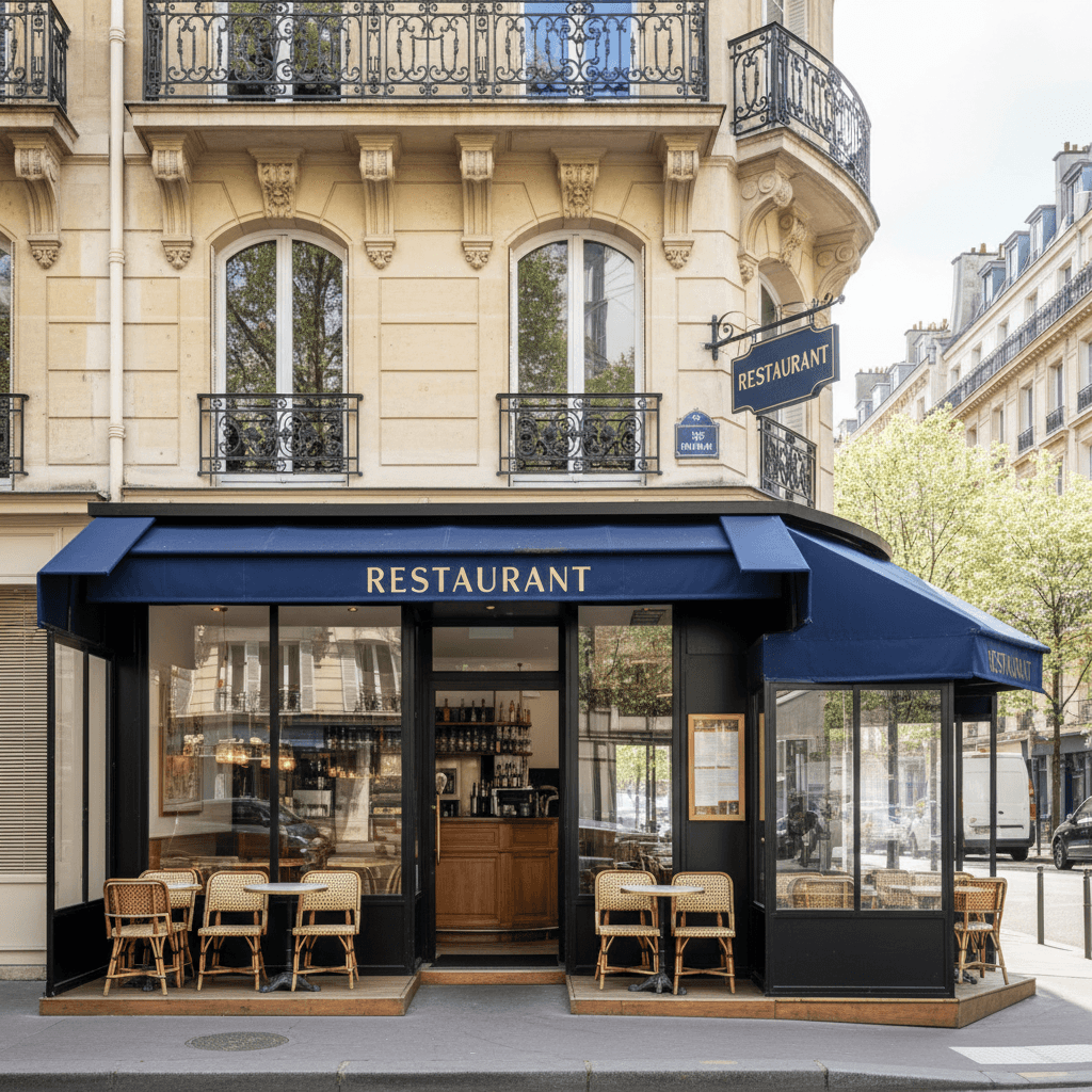 Restaurant de 35 m² à Paris, idéalement situé