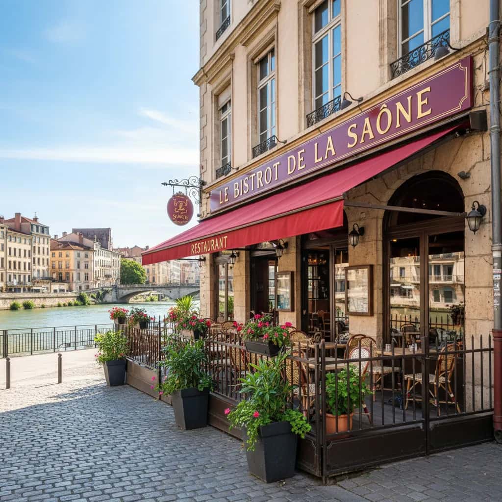 Restaurant 382m² à Lyon : terrasse - licence IV