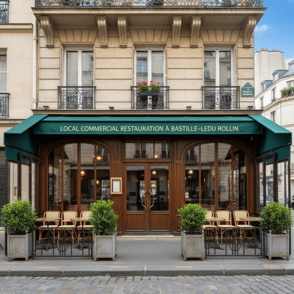 Local Commercial Restauration à Bastille-Ledru Rollin