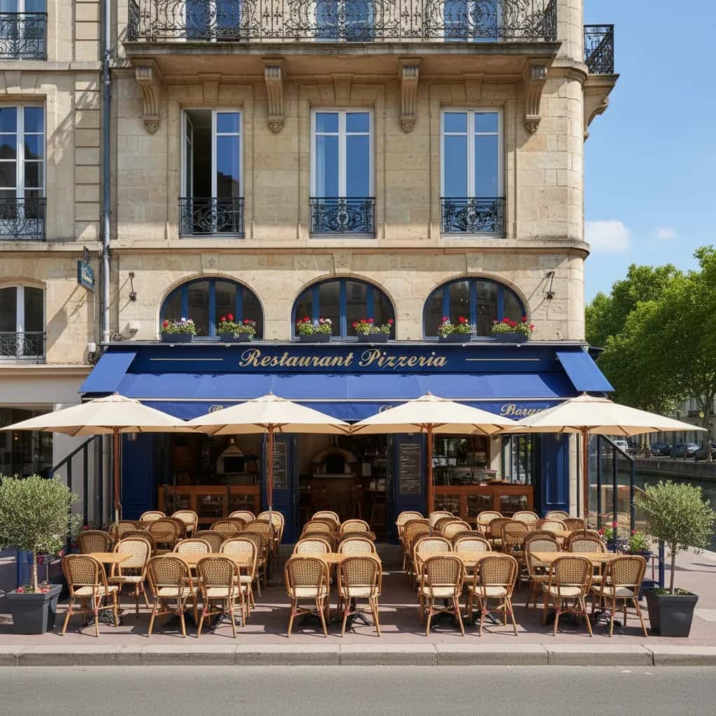 Restaurant à Nantes : terrasse - licence IV