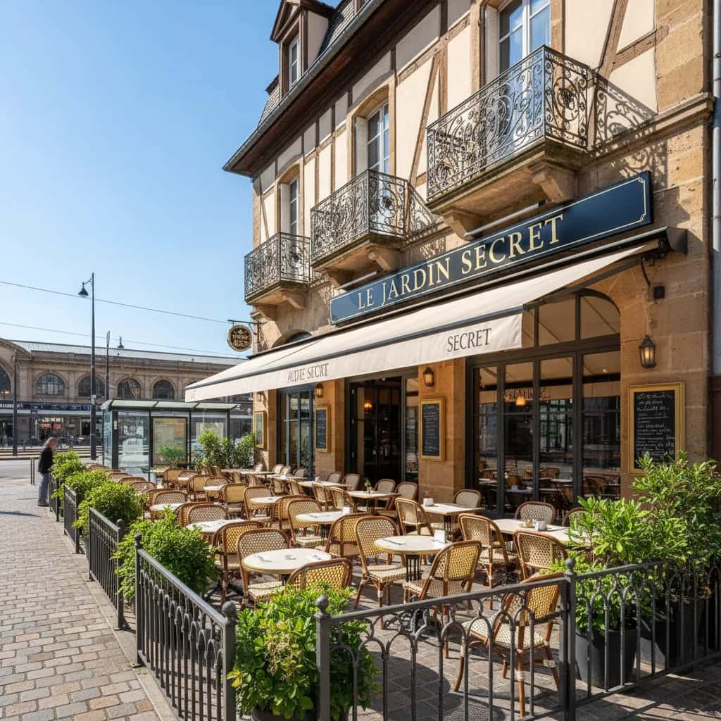 Restaurant 150m² à Strasbourg : terrasse - licence IV