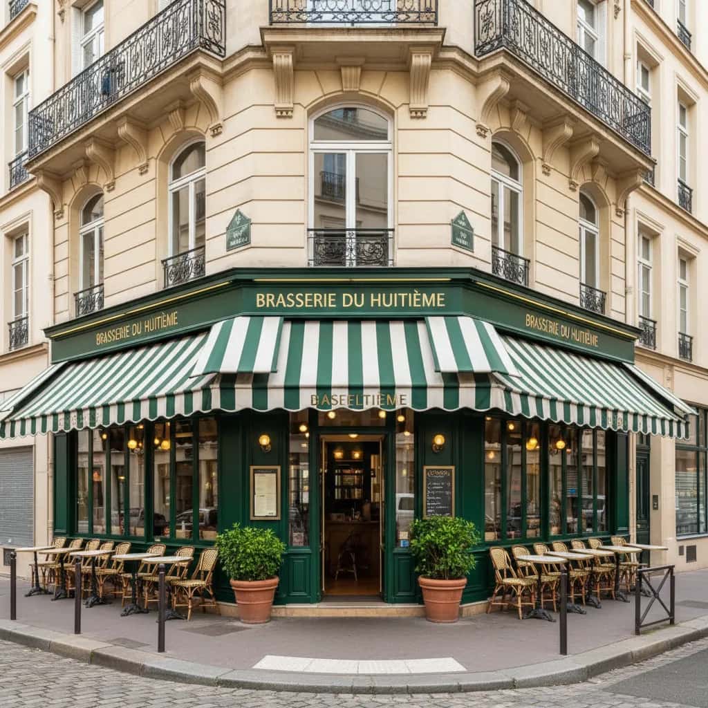 Bar-brasserie 124m² à Lyon : terrasse - licence IV