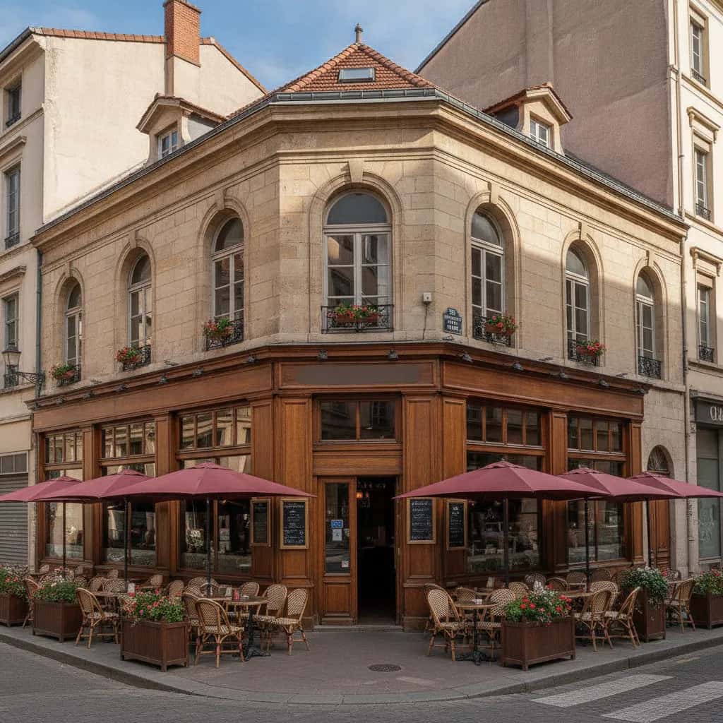 Bar-brasserie 80m² à Lyon : terrasse - licence IV