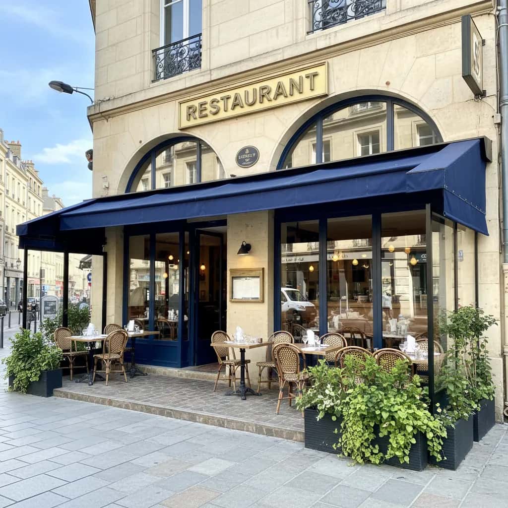 Restaurant 150m² à Nantes : terrasse - licence IV