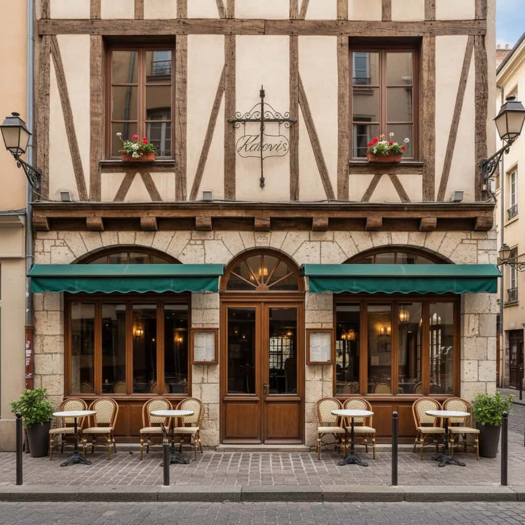 Restaurant 156m² à Lyon : terrasse - licence IV