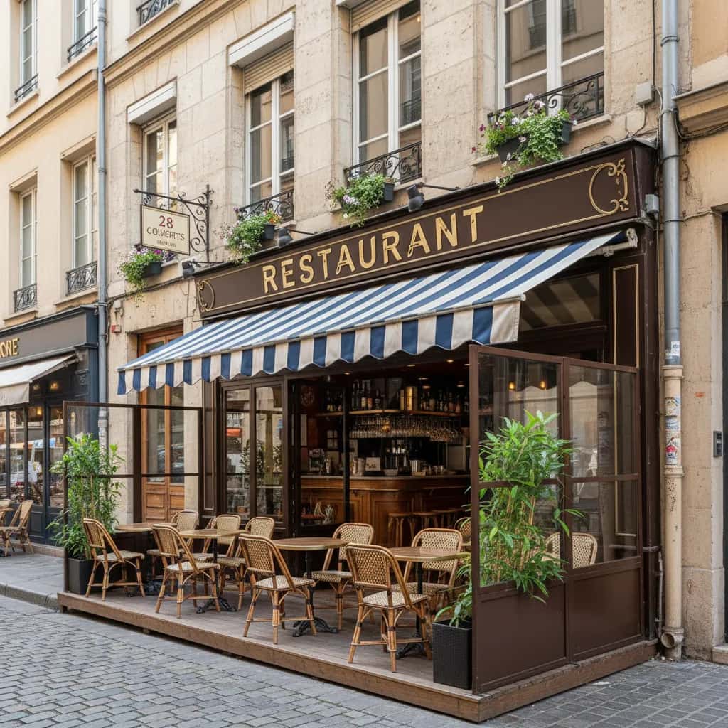 Restaurant 28 couverts à Lyon : extraction