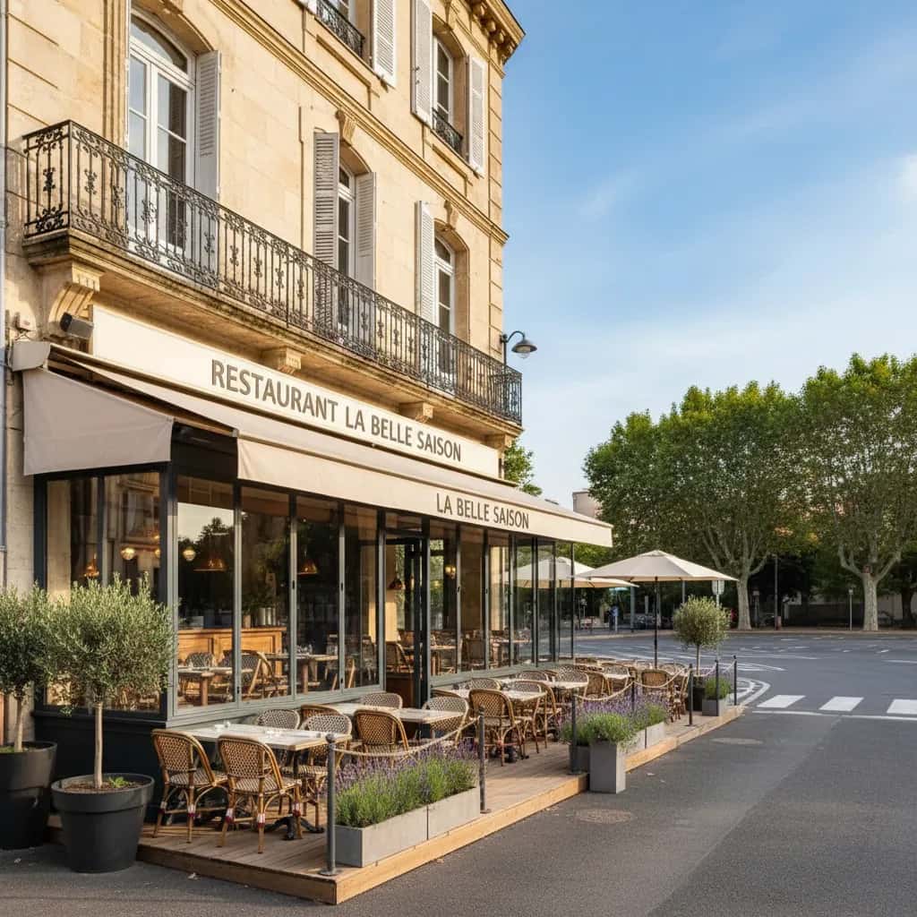 Restaurant à Montpellier : terrasse - licence IV