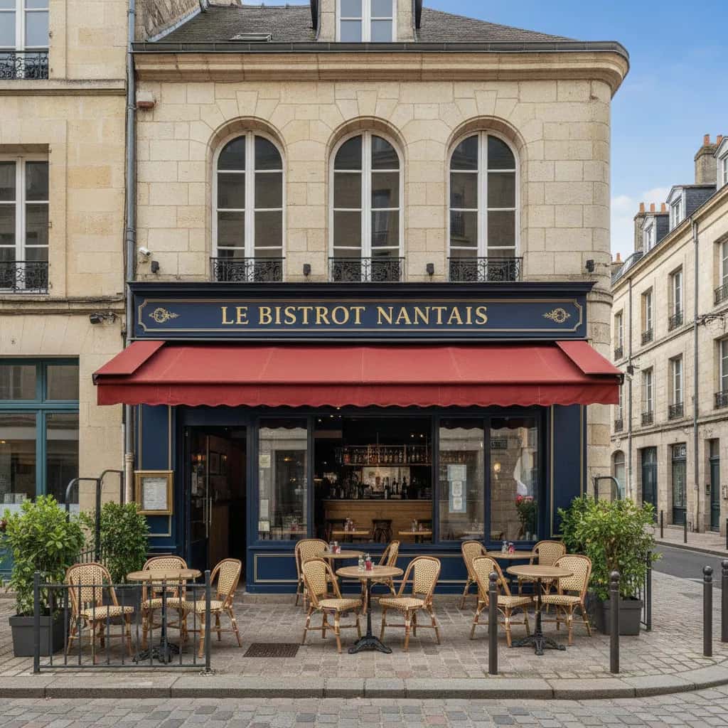 Restaurant 40m² à Nantes : extraction - cuisine équipée