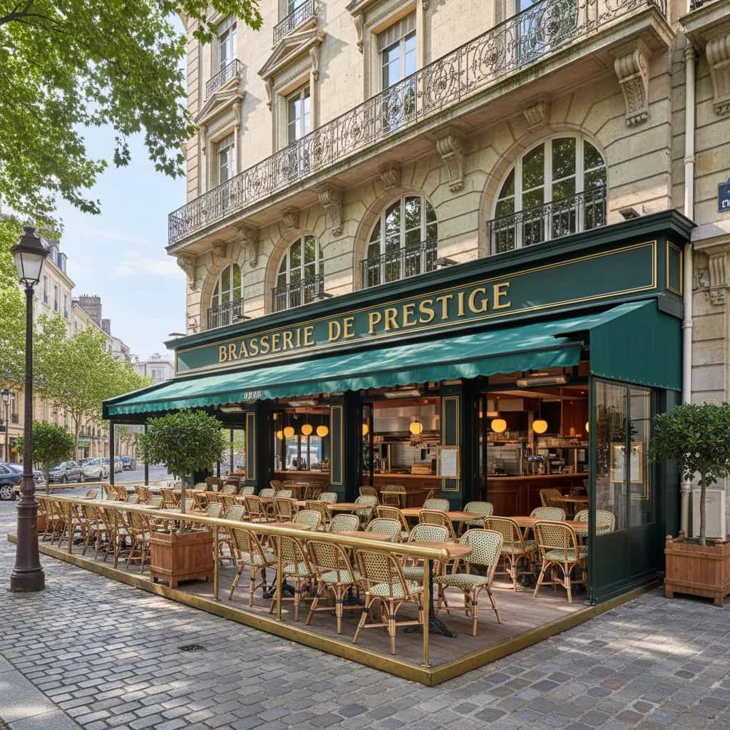 Bar-brasserie à Nantes : terrasse - licence IV