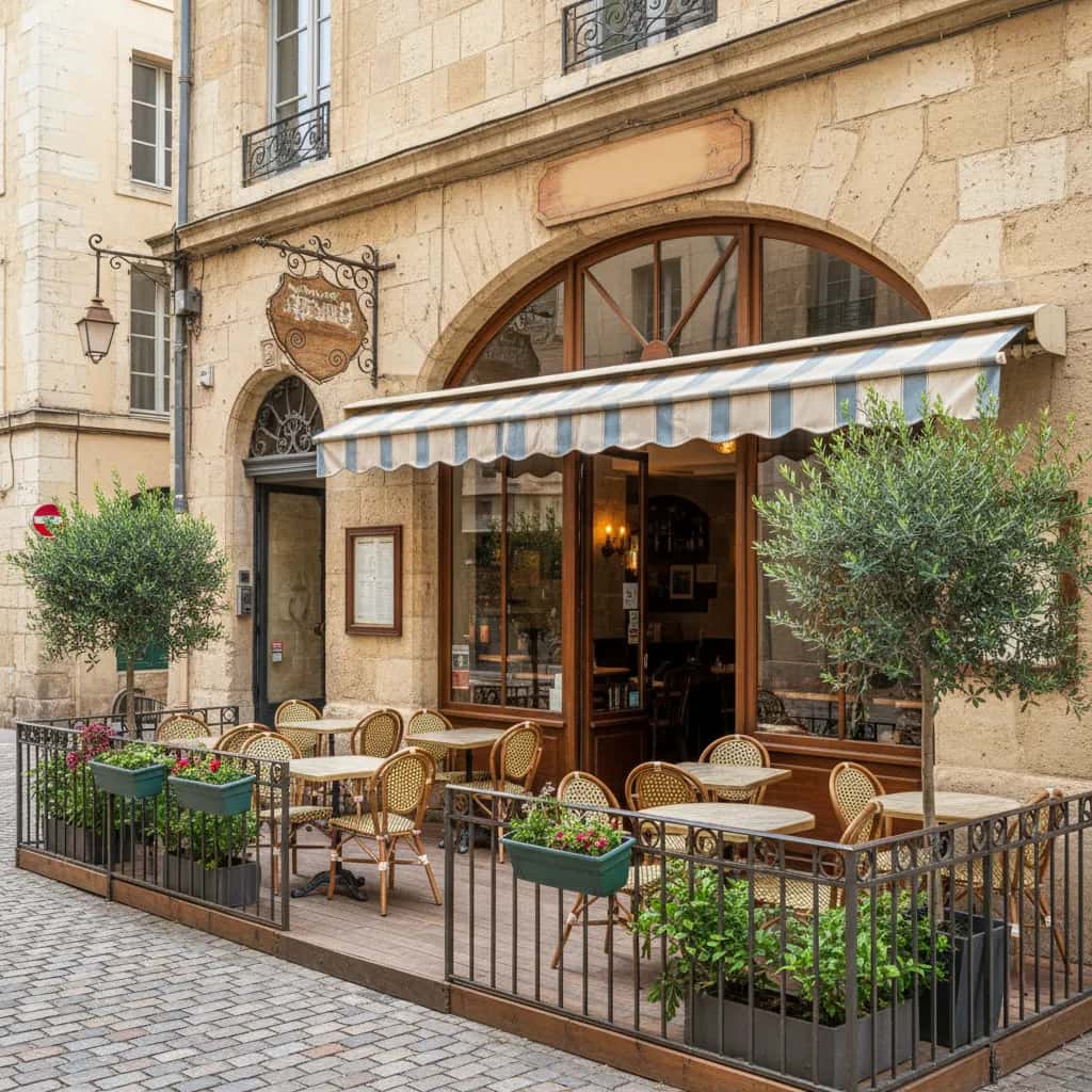 Restaurant 263m² à Montpellier : terrasse - licence IV