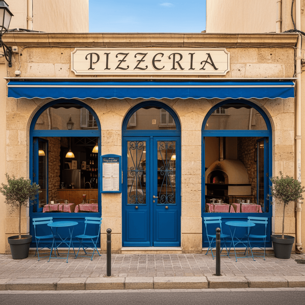 Restaurant à Marseille : terrasse - licence IV