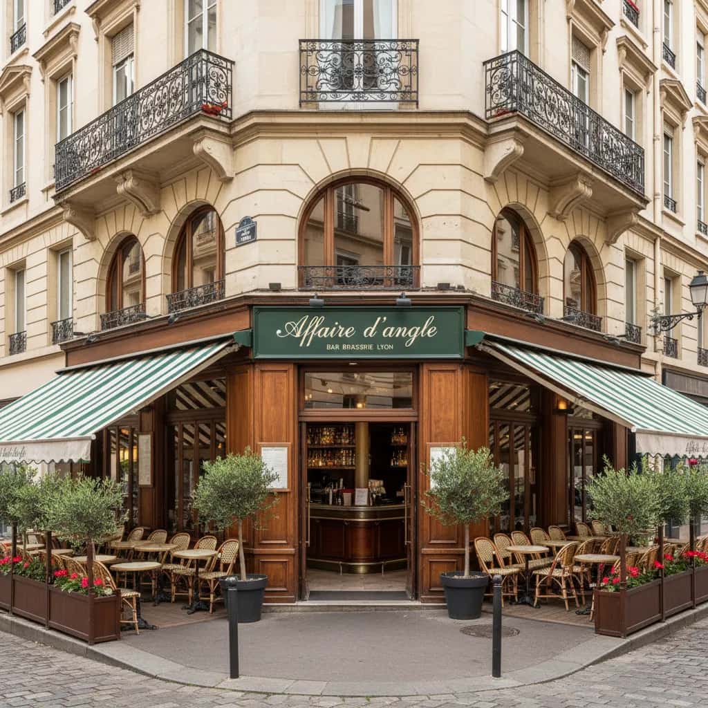 Bar-brasserie 100m² à Lyon : terrasse - licence IV
