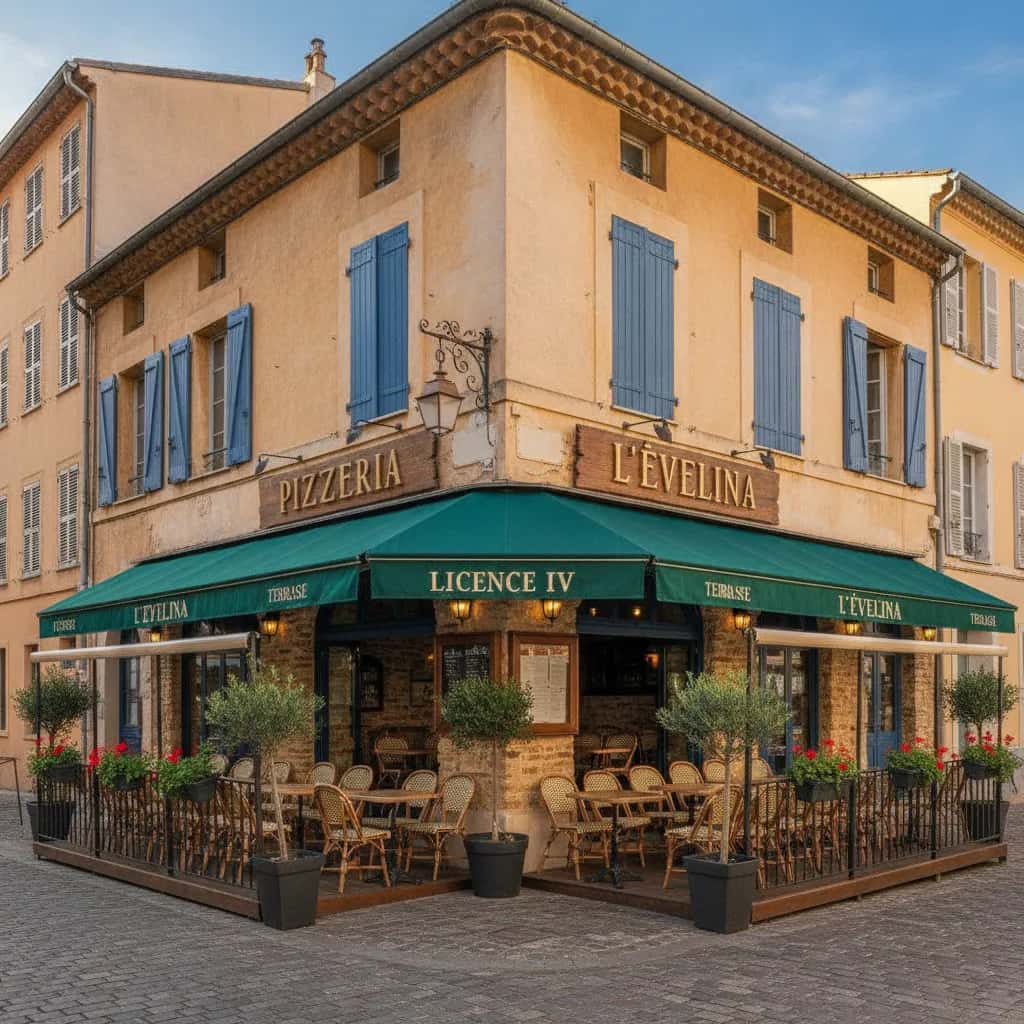 Restaurant 60m² à Nice : terrasse - licence IV