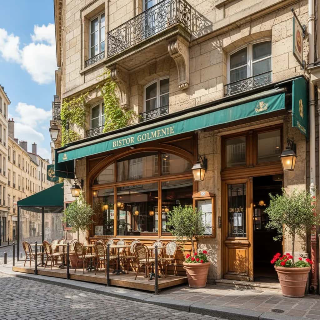 Restaurant 112m² à Lyon : terrasse - licence IV