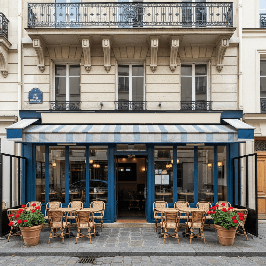 Local de Restauration à Paris - 54 m² avec Terrasse