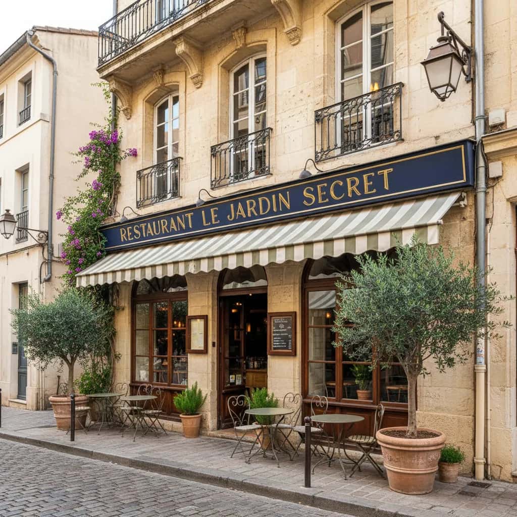 Restaurant à Montpellier : terrasse - extraction