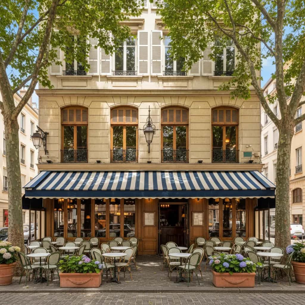 Restaurant 126m² à Lyon : terrasse - licence IV