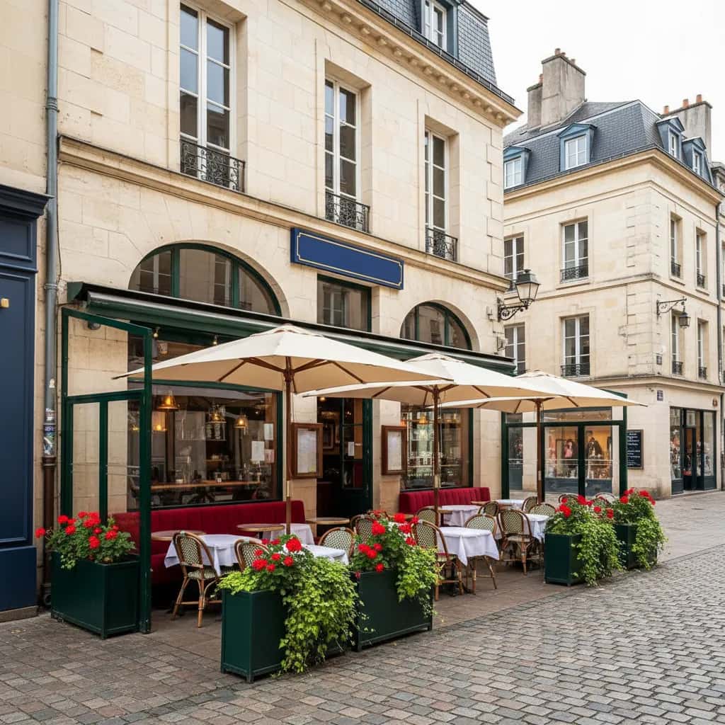 Restaurant à Nantes : terrasse - licence IV