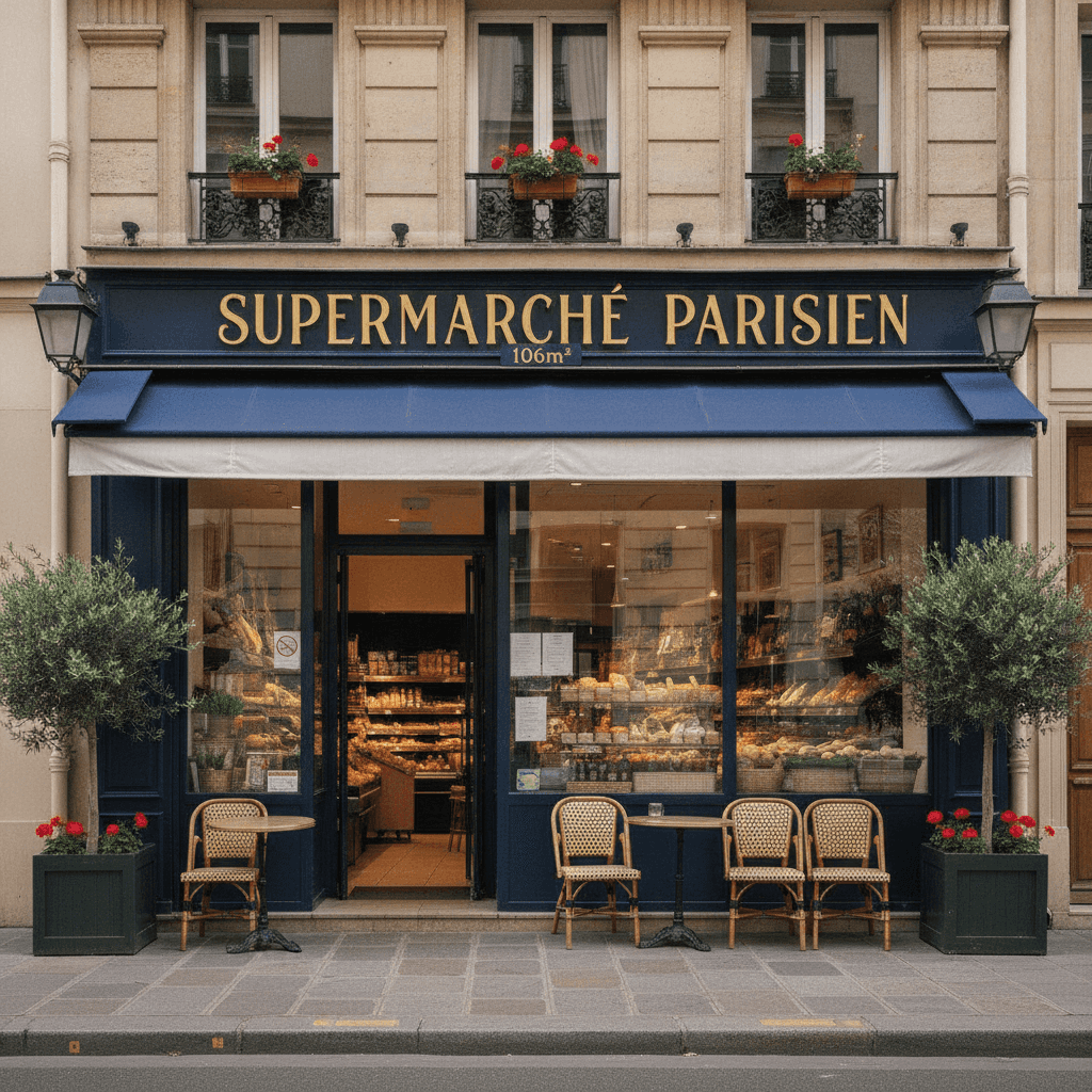 Supermarché 106m² à Paris