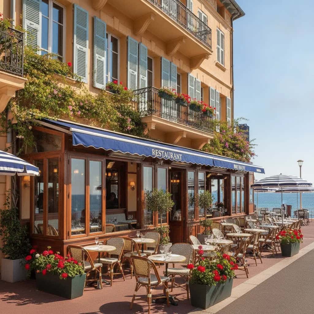 Restaurant 240m² à Nice : terrasse - licence IV