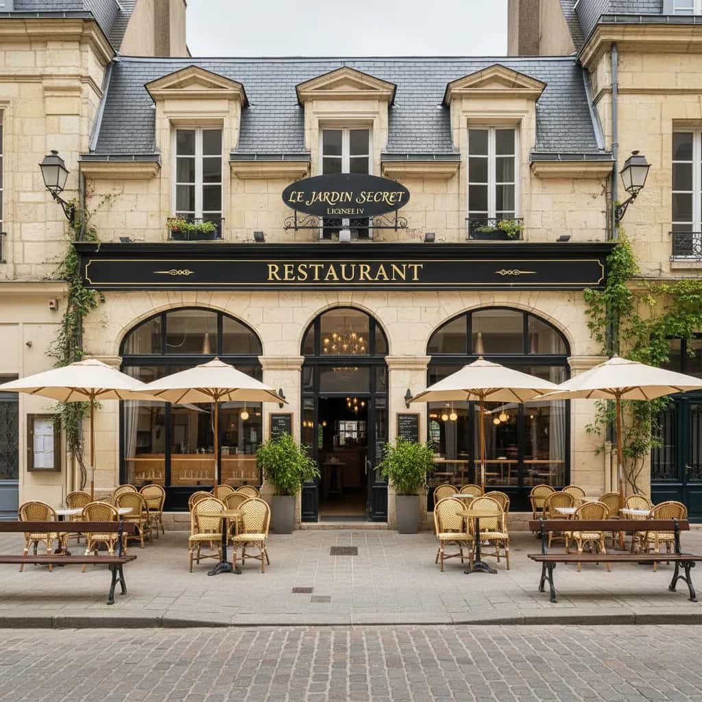 Restaurant à Angers : terrasse - licence IV