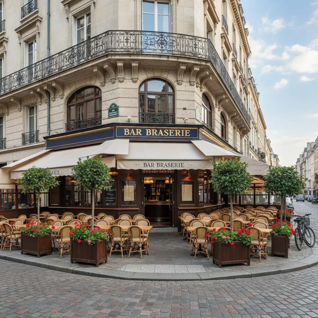 Bar-brasserie à Nantes : terrasse - licence IV