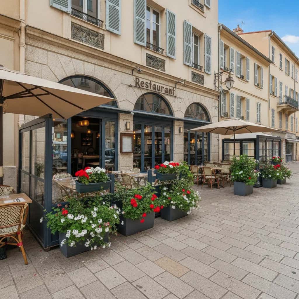 Restaurant 100m² à Nice : terrasse - licence IV
