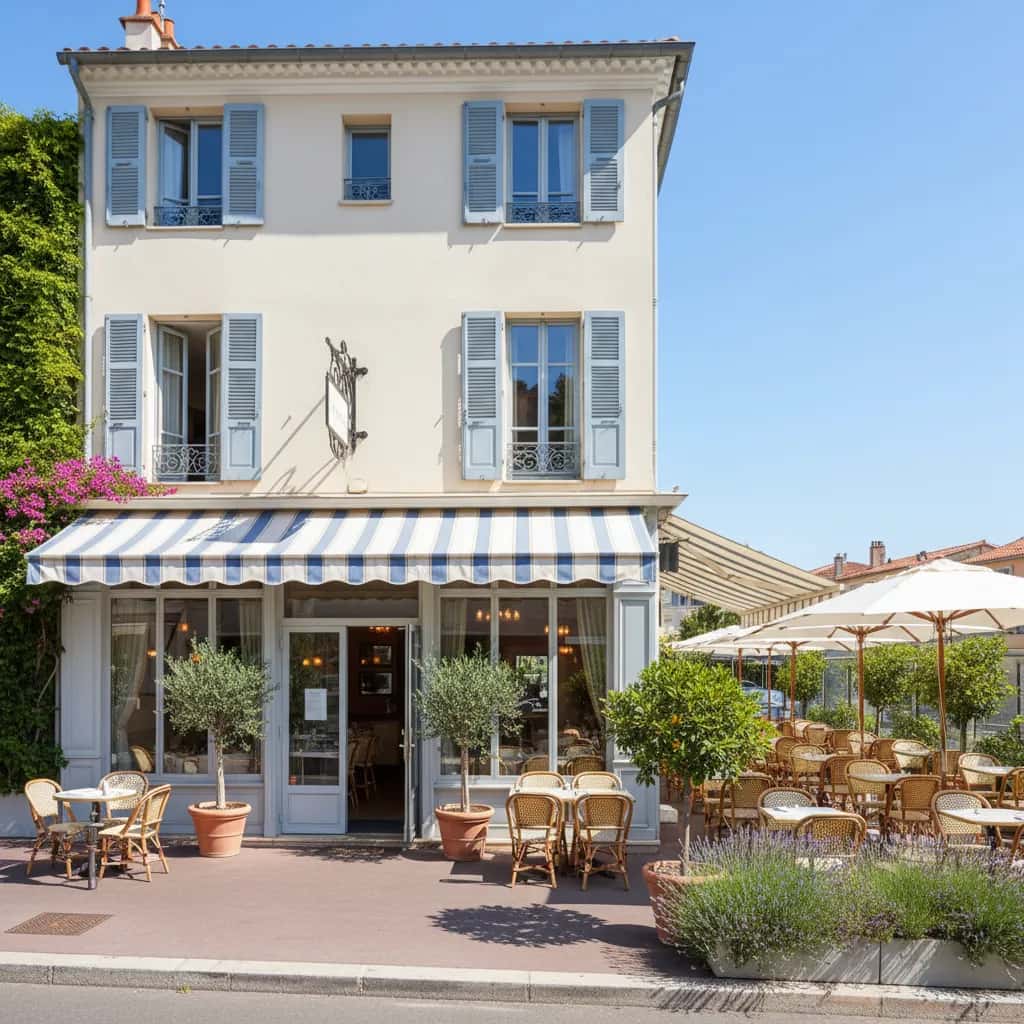 Restaurant 250m² à Nice : terrasse - licence IV