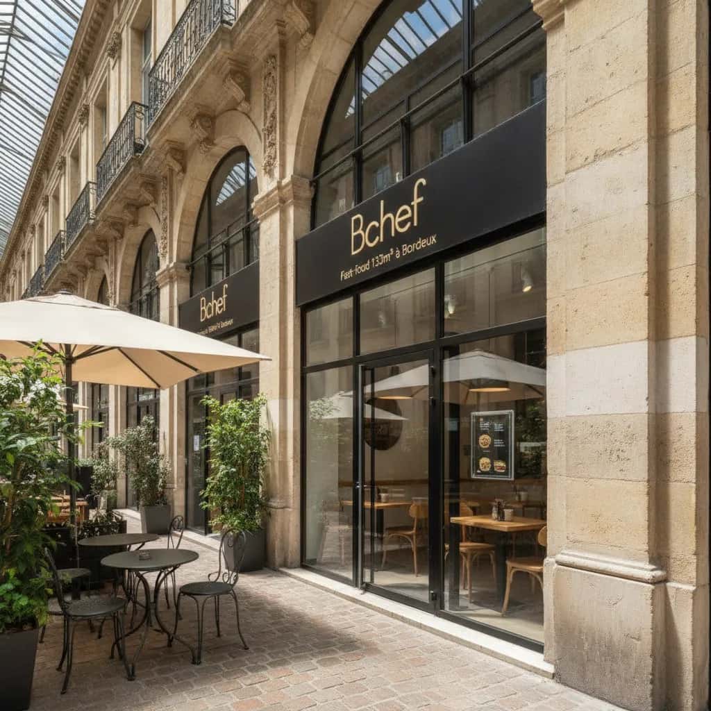 Fast-food 133m² à Bordeaux