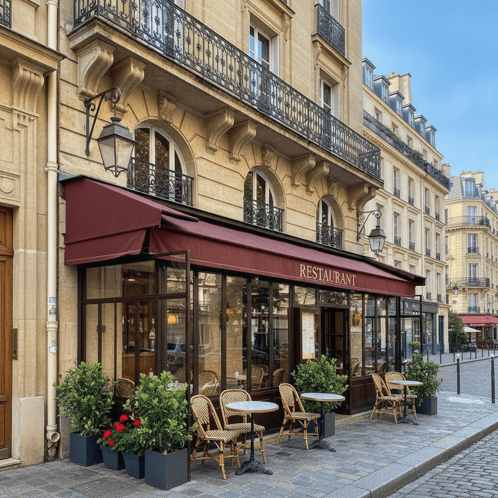 Restaurant 35 couverts à Paris : extraction - cave/réserve