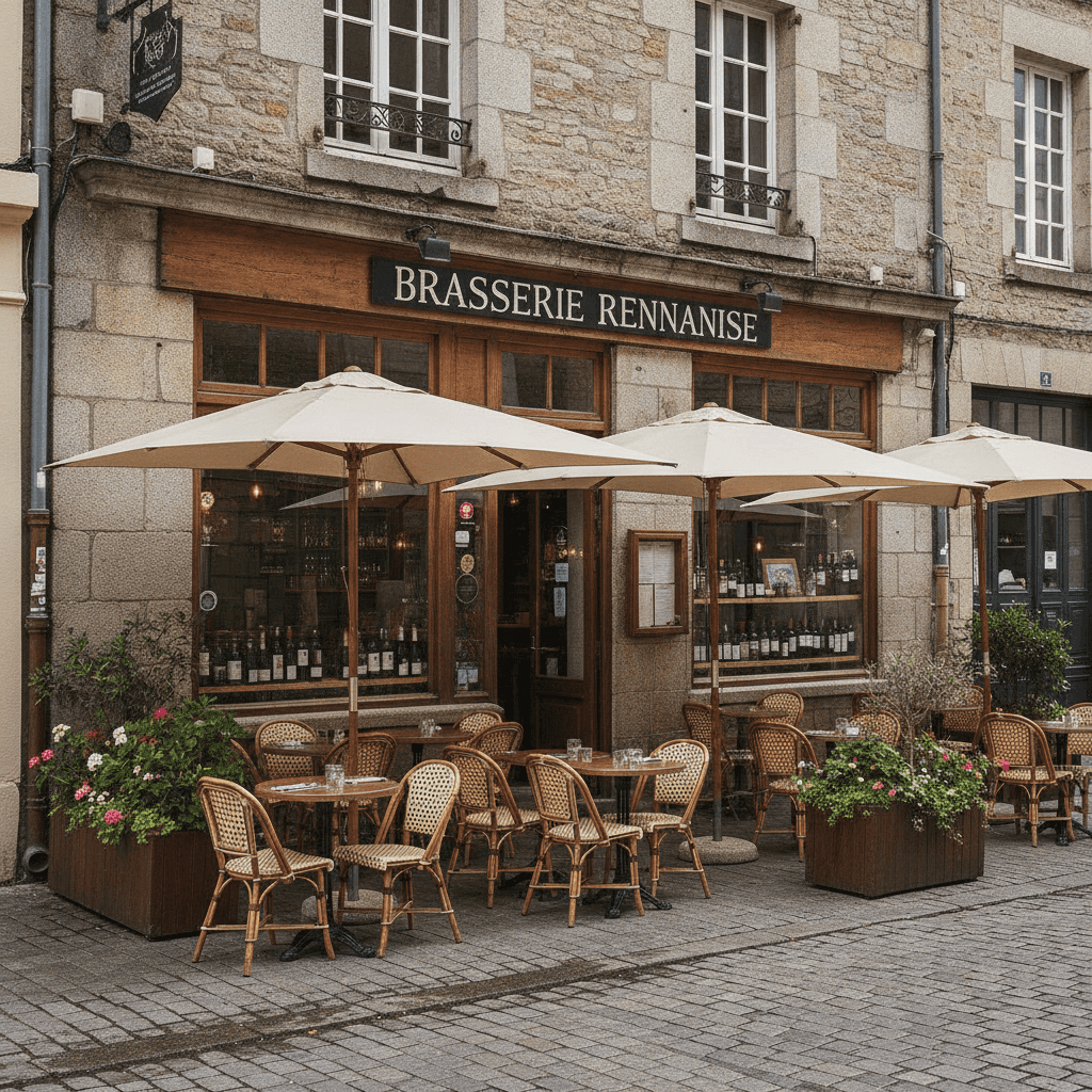 Restaurant à Rennes : terrasse - licence IV
