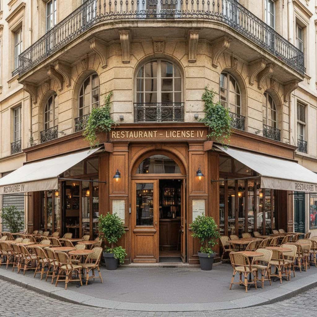Restaurant à Lyon : terrasse - licence IV