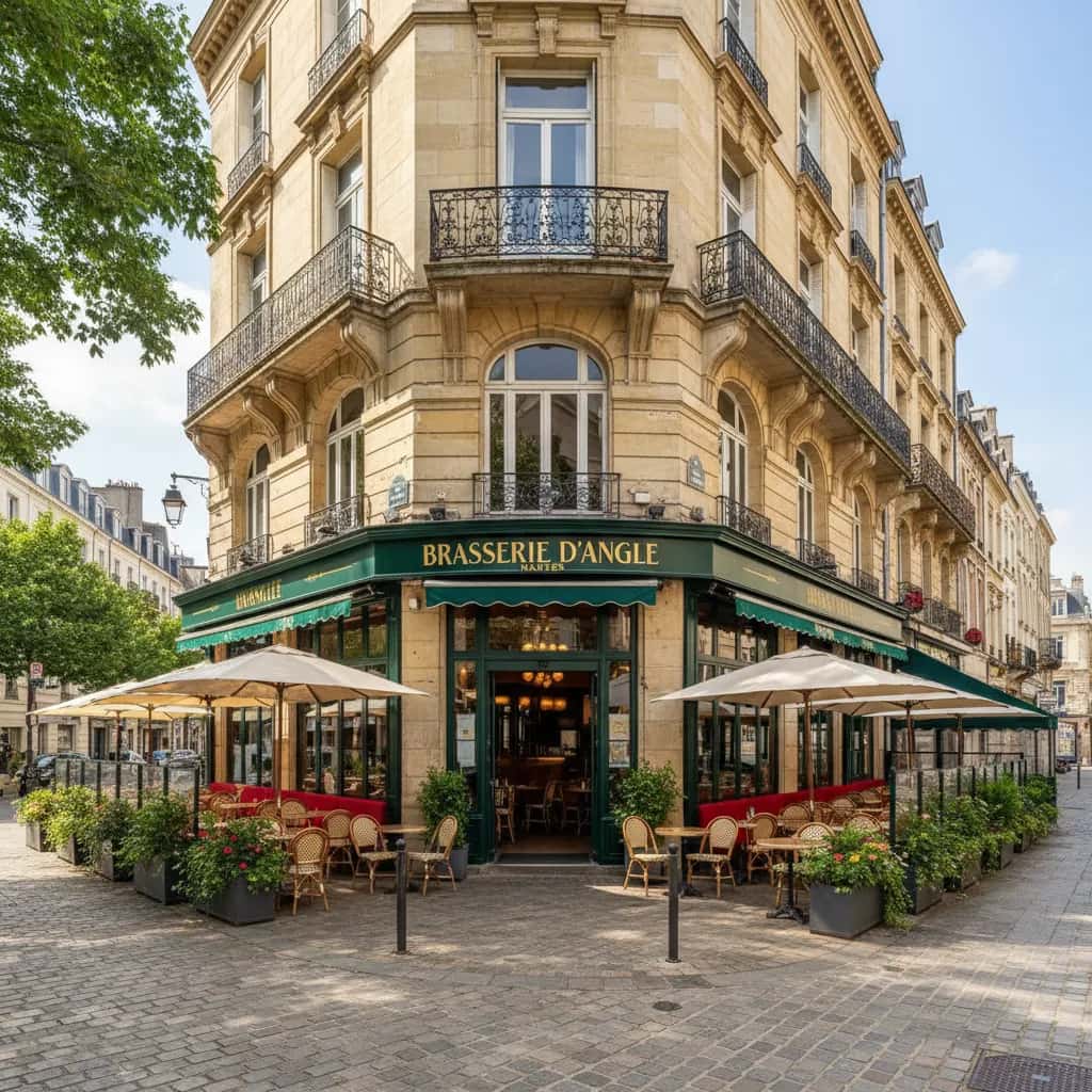 Bar-brasserie à Nantes : terrasse - licence IV