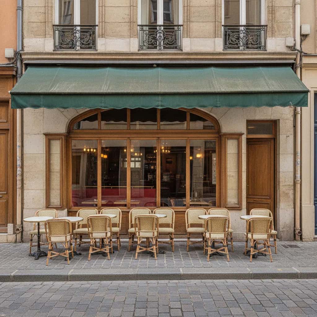Bar-brasserie 60m² à Lyon : terrasse - licence IV