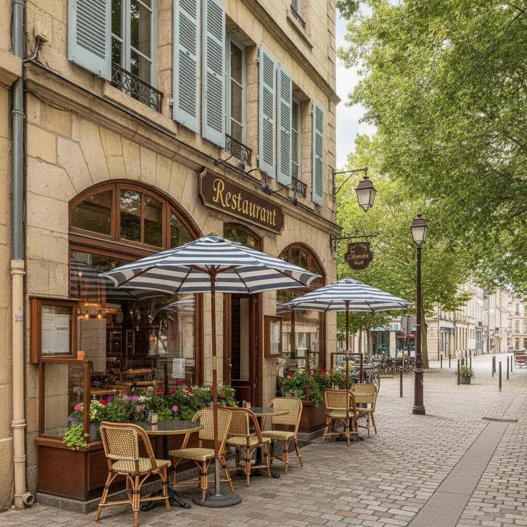 Restaurant 60m² à Nantes : terrasse - licence IV