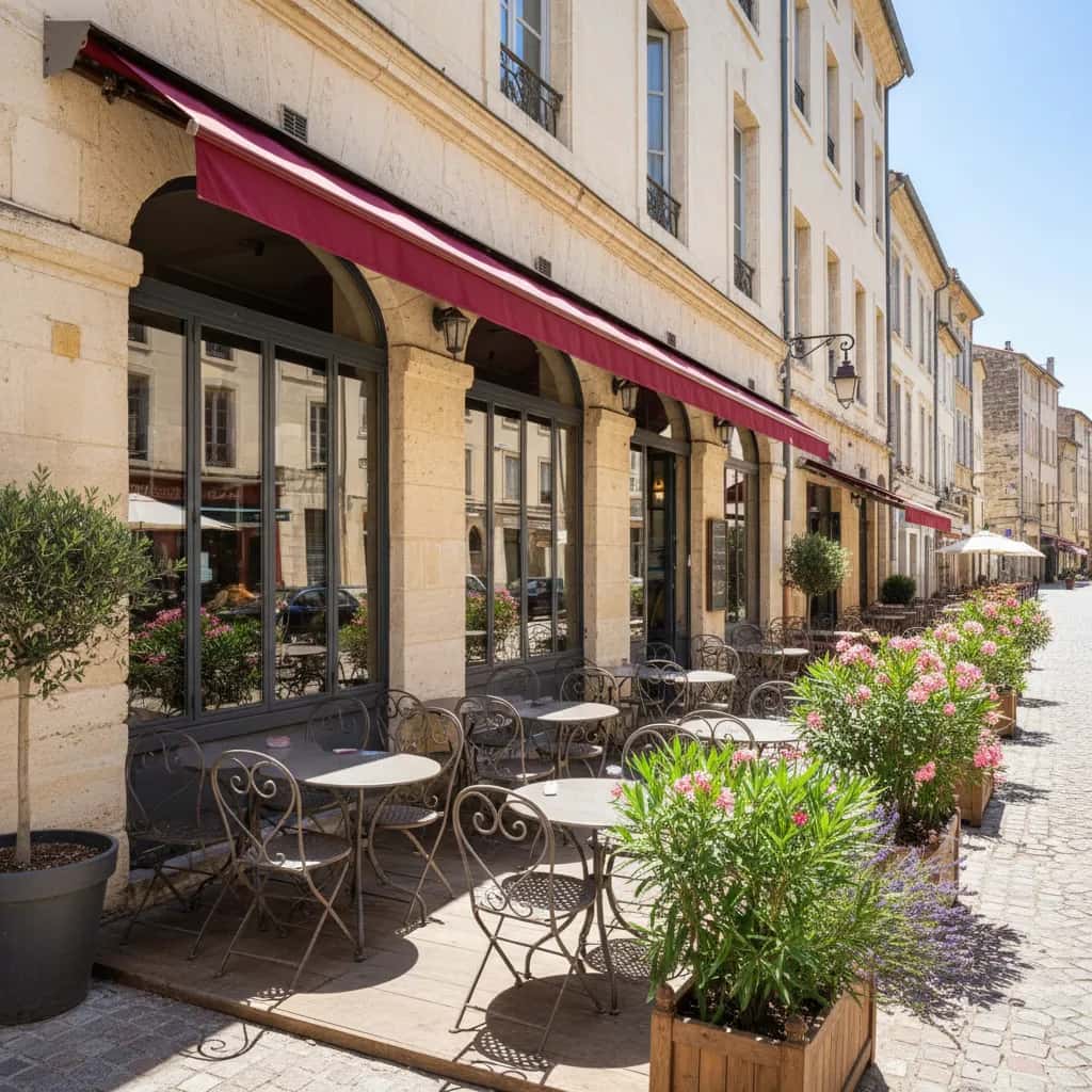 Restaurant 220m² à Montpellier : terrasse - licence IV