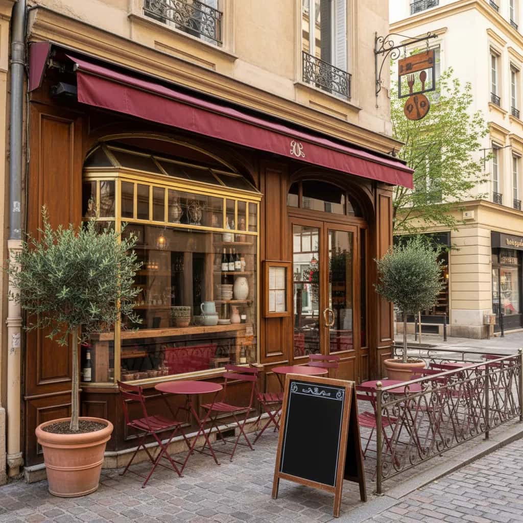 Restaurant à Lyon : terrasse - licence IV